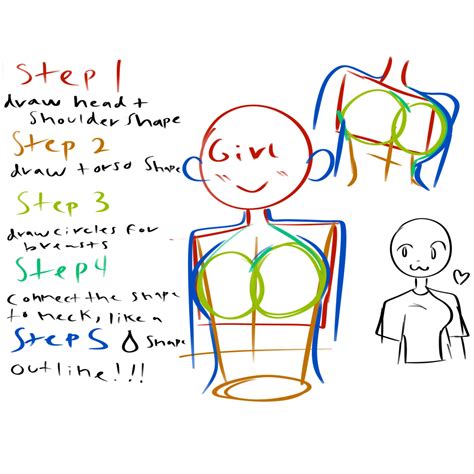 how to draw boobs|How To Draw Breast (less than 5 minutes) [Anatomy ...